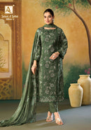 Alok Sana & Sara Vol 2 Premium Cotton Digital Printed Designer Suit