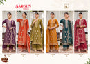 Alok Suits Sargun Vol 8 Viscose Jacquard Designer Work Suit