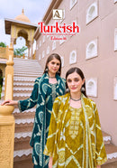 Alok Suits Turkish Edition 16 Premium Viscose Rayon Printed Designer Suit
