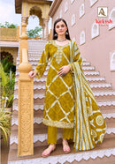 Alok Suits Turkish Edition 16 Premium Viscose Rayon Printed Designer Suit