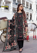 Alok Suits Veloura Viscose Digital Print Fancy Work Designer Suit