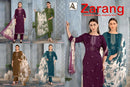 Alok Suits Zarang Viscose Digital Print Suit With Embroidery Work