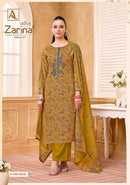 Alok Suits Zarina Edition 21 Viscose Print With Embroidery Work Suit