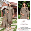 Amrutvela AT 168 Viscose Digital Print Handwork Designer Suit