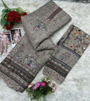 Amrutvela AT 168 Viscose Digital Print Handwork Designer Suit