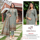 Amrutvela AT 168 Viscose Digital Print Handwork Designer Suit