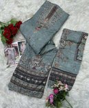 Amrutvela AT 168 Viscose Digital Print Handwork Designer Suit