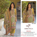 Amrutvela AT 170 Viscose Digital Print with Designer Work Pakistani Suit