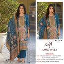 Amrutvela AT 170 Viscose Digital Print with Designer Work Pakistani Suit