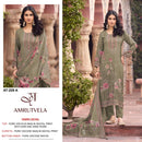 Amrutvela AT 209 Viscose Digital Print Handwork Designer Suit