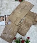 Amrutvela AT 210 Viscose Digital Print with Designer Work Suit