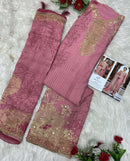 Amrutvela AT 210 Viscose Digital Print with Designer Work Suit