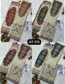 Amrutvela At 215 Viscose Muslin Digital Print Designer Work Suit Premium Ladies Suit