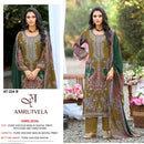 Amrutvela AT 224 Pure Viscose Maslin Digital Print Salwar Suit
