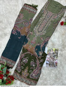Amrutvela AT 224 Pure Viscose Maslin Digital Print Salwar Suit
