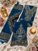 Amrutvela AT 259 EF Viscose Digital Print Designer Work Suit