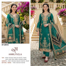 Amrutvela AT 259 Viscose Designer Embroidered Pakistani Suit Premium Party Wear Collection