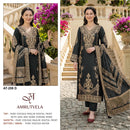 Amrutvela AT 259 Viscose Designer Embroidered Pakistani Suit Premium Party Wear Collection