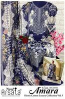 Arsala Fashion Amara Vol 5 Heavy Cotton Luxury Designer Suit Collection