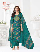 Balaji Cotton Sahiba Vol 1 Printed Cotton Fancy Work Readymade Ladies Suit