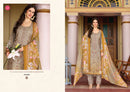 Belliza Designer Studio Chevron Vol 6 Cotton Digital Printed Suit With Embroidery Worked Suits