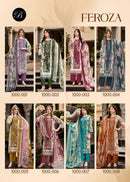 Belliza Feroza Pure Jam Cotton Digital Print Designer Suits