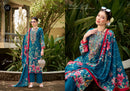 Belliza Designer Studio Naira Vol 153 Cotton Digital Print Embroidered Dress Material
