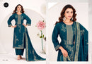 Belliza Designer Studio Zahida Cotton Jacquard Designer Suit