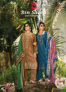 Deepsy Suits Bin Saeed Lawn Collection Vol 22 Cotton Embroidery Designer Work Salwar Suit