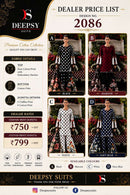 Deepsy Maria B M Print Vol 8 Wholesale Cotton Embroidery Dress Material