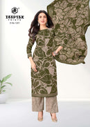 Deeptex Prints Aaliza Vol 12 Cotton Printed Salwar Suit Premium Designer Cotton Dress Material