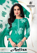 Deeptex Prints Aaliza Vol 12 Cotton Printed Salwar Suit Premium Designer Cotton Dress Material