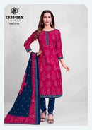 Deeptex Prints Vol 37 Chunaris Premium Cotton Bandhani Dress Material Collection