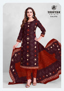Deeptex Prints Vol 37 Chunaris Premium Cotton Bandhani Dress Material Collection