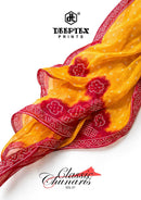 Deeptex Prints Vol 37 Chunaris Premium Cotton Bandhani Dress Material Collection