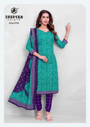 Deeptex Prints Vol 37 Chunaris Premium Cotton Bandhani Dress Material Collection