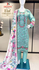 Deepsy Elaf Chikankari Vol 2 Readymade Suit Collection