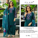 Elan Studio E 59 Silk Heavy Embroidered Designer Ready Made Pakistani Suit