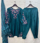 Elan Studio E 59 Silk Heavy Embroidered Designer Ready Made Pakistani Suit