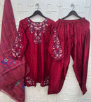 Elan Studio E 59 Silk Heavy Embroidered Designer Ready Made Pakistani Suit
