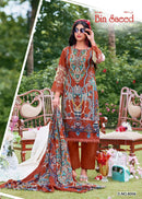 Falak International Bin Saeed Vol 8 Cotton Digital Style Print Salwar Suit