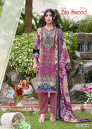 Falak International Bin Saeed Vol 8 Cotton Digital Style Print Salwar Suit