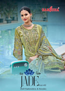 Ganesha Jade Vol 2 Cotton Digital Print Dress Material