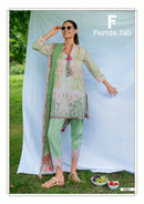 Farida Fab Amara Vol 5 Heavy Cotton Digital Print Salwar Suit Luxury Designer Collection