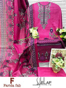 Farida Fab Elaf Premium Cotton Digital Print Salwar Suit