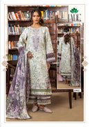 Farida Fab Jade Bin Saeed Cotton Digital Print Salwar Suit