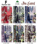Farida Fab Jade Bin Saeed Cotton Digital Print Salwar Suit