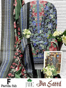 Farida Fab Jade Bin Saeed Cotton Digital Print Salwar Suit