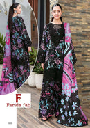 Farida Fab Queens Court Cotton Digital Print Salwar Suit