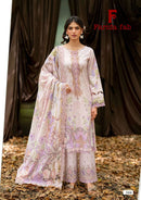 Farida Fab Queens Court Cotton Digital Print Salwar Suit